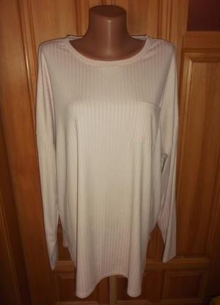 Водолазка пастель рожева сорочка блуза р. 20 - xl-5xl - primark
