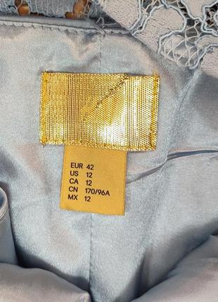 Нове плісироване сукню h&m з мереживом. розмір 38 і 42.5 фото