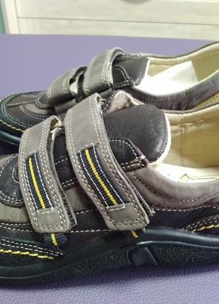 Детские ортопедические кожаные туфли кроссовки тигина молдова р.34,35,36,37, новые, распродажа