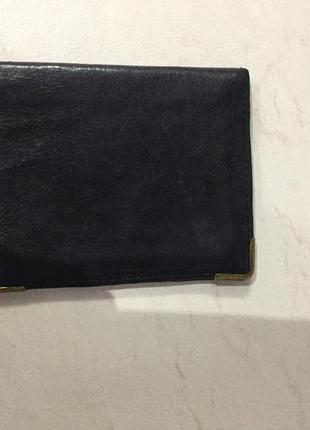 Кожаный кошелёк, портионе