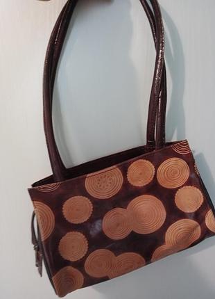 Шкіряна сумочка з індії