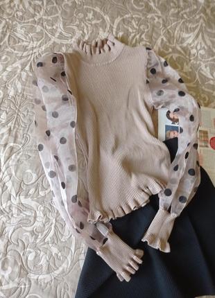 Гольф водолазка свитер 4