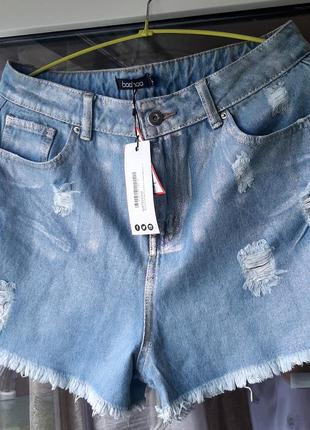 Стильні шорти з напиленням boohoo, m-l