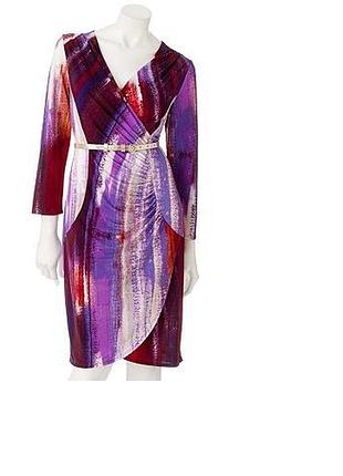 Красивое брендовое платье от dana buchman размер s или m рукав 3/4