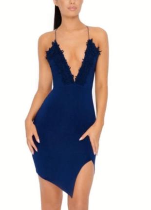 Шикарна синя сукня, oh polly плаття платье