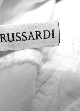 Trussardi оригінал італія білі штани штани з кишенями 42 піт 39 см8 фото