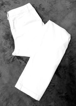 Trussardi оригинал италия белые брюки штаны с карманами 42 пот 39 см4 фото