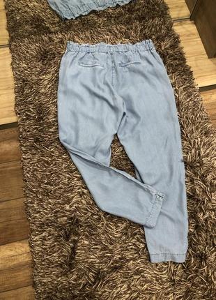 Джинсовые брюки высокая посадка next