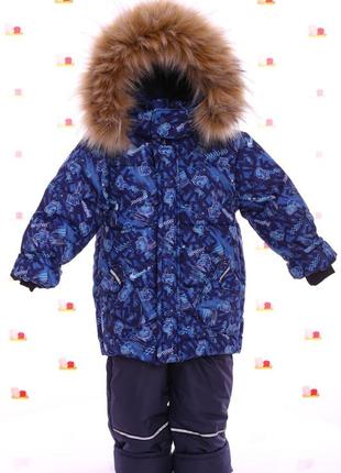 Комплект зима куртка та напівкомбінезон2 фото