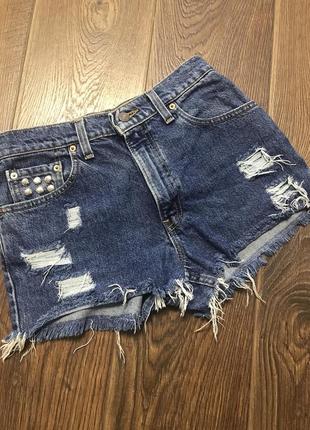 Джинсовые шорты levi’s