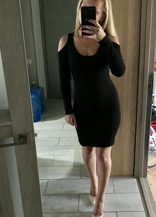 Черное маленькое платье чорна вечірня сукня river island