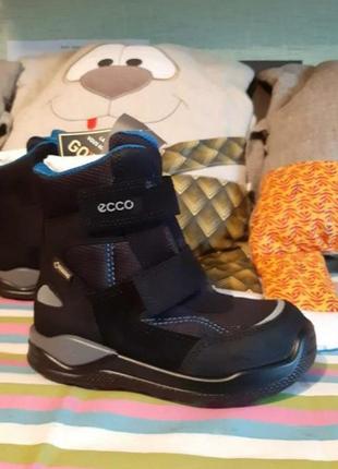 Крутые ботинки ecco, gore tex, абсолютно не промокают🔥