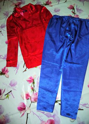 Царська атласна піжама для цінителів багатого комфорту.