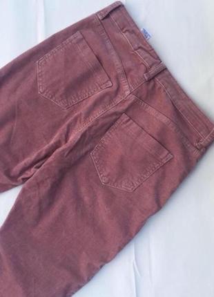 Шикарные пудровые вельветовые джинсы m&s2 фото