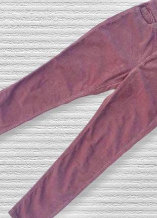 Шикарные пудровые вельветовые джинсы m&s1 фото