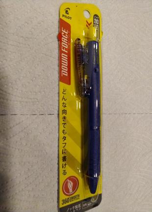 Pilot down force ballpoint pen 0.7 mm blue шарикова ручка японія колекційна6 фото