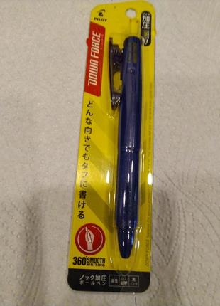 Pilot down force ballpoint pen 0.7 mm blue шарикова ручка япония коллекционная