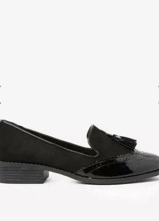 Туфли лоуферы dorothy perkins англия