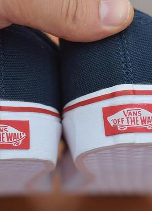 Сині дуже легкі кеди, кросівки vans, 40.5 розмір. оригінал8 фото