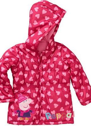 Куртка  peppa pig на 4-5 років - оригінал з сша