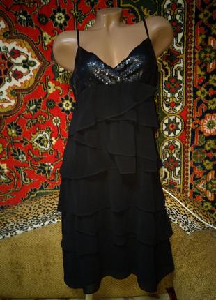 Красиве стильне фірмове ошатне плаття в білизняному стилі promod.2 фото