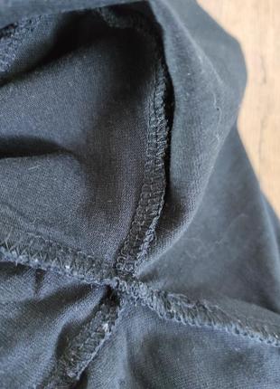 Платье-футболка сарафан zara черное,миди, трикотаж,р.m,,387 фото