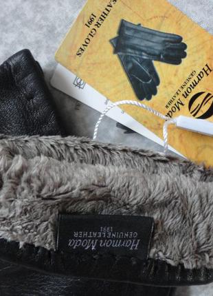 Женские лайковые теплые перчатки