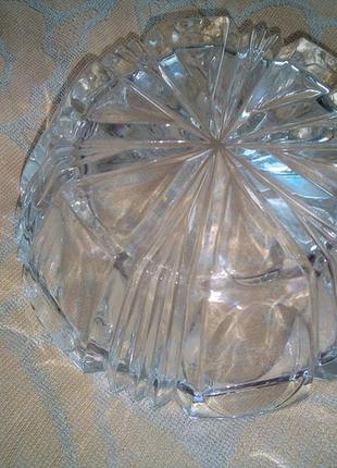 Кругла ваза , конфетниця, салатниця2 фото