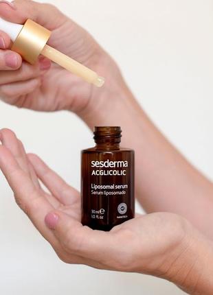 Sesderma acglicolic  липосомальная сыворотка с гликолевой кислотой, 30 мл.