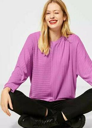 Кофта street one ltd qr big rib-mix shirt, size 44 eur