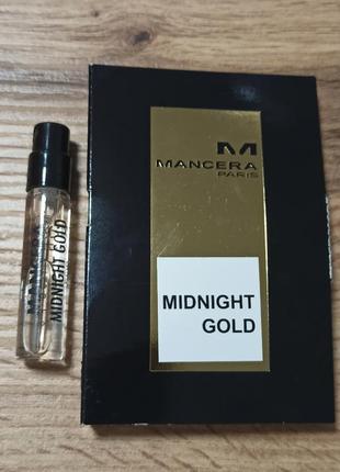 Mancera midnight gold парфюмированная вода1 фото