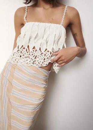 Топ комбінований zara розмір s, l