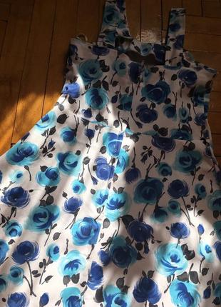 Сукня в квітковий принт7 фото
