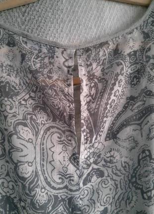 Женская летняя шифоновая блуза, блузка via/appia. модал/полиэстер.