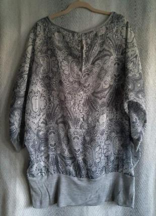 Женская летняя шифоновая блуза, блузка via/appia. модал/полиэстер.