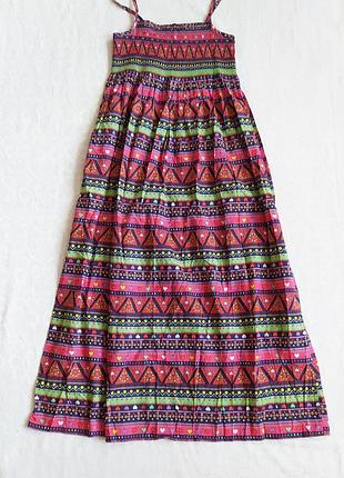 Длинный сарафан детский на 10-12 лет marks & spencer