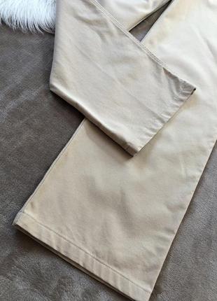 Женские фирменные коттоновые брюки прямые штаны escada6 фото