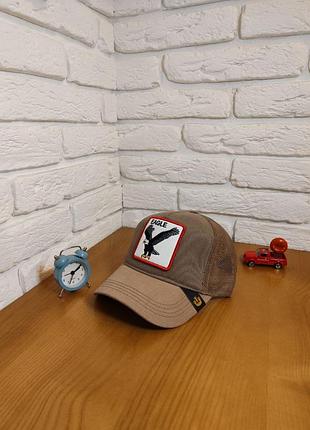 Кепка тракер орел бежева 1003-04-tr/70032