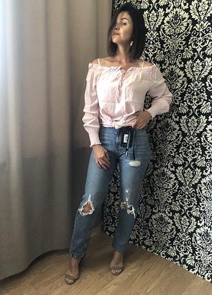 Джинси тренд класні рвані базові