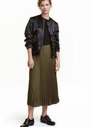 Плиссированная юбка h&m