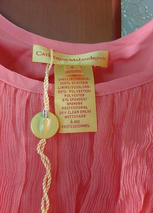 Нежное шелковое платье catherine malandrino3 фото