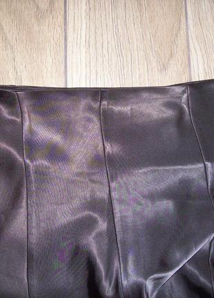 Шелковая/атласная  юбка beril на подкладке8 фото
