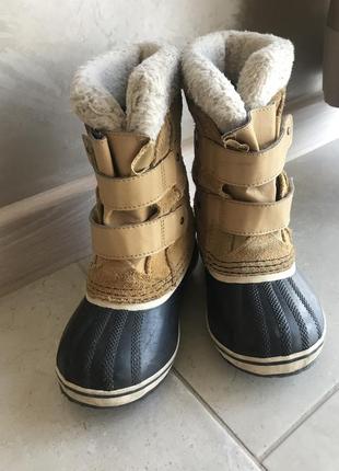 Sorel (канада) чобітки на зиму, водонепроникні