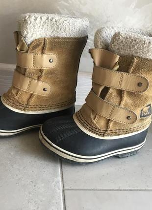 Sorel (канада) чобітки на зиму, водонепроникні2 фото