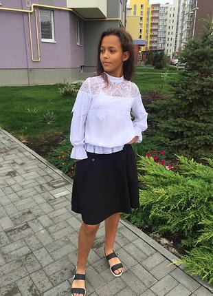 Блузка школьная sly артикул 122s 2