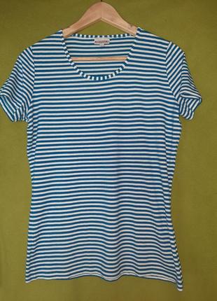 Симпатична футболка-морячка, тільняшка