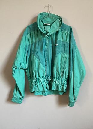 ❤️супер крутая ветровка adidas на махровой подкладке оверсайз