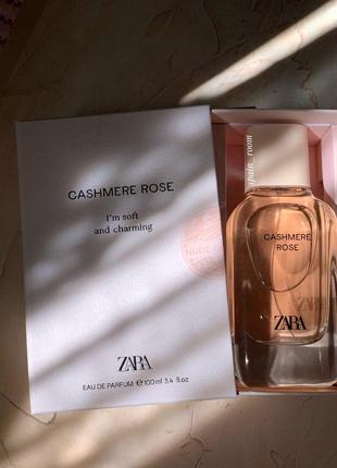 Духи zara cashmere rose /жіночі парфуми /парфум5 фото