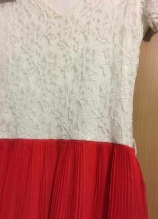 Платье с ажурным верхом2 фото