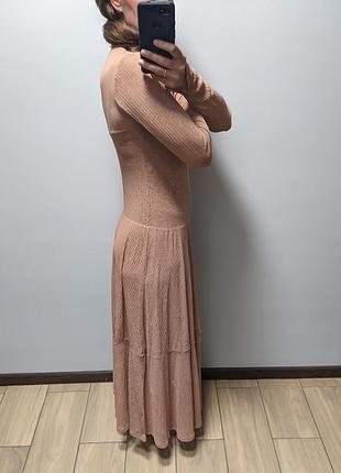 Красивое нарядное вечернее на высокий рост длинное платье плаття миди
